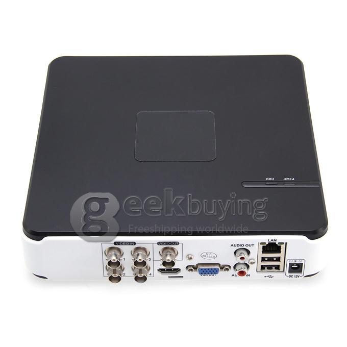 PAL H.264 D1 4CH CCTV DVR Network HDD Digital Video Recorder VGA / RJ45 NET / USB 2.0 iPhone Android View