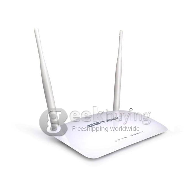 300Mbps 2.4GHz English Version Wireless Router Compatibles with IEEE 802.11b/g/n Standards Wireless Transmission Rate up to 300Mbps