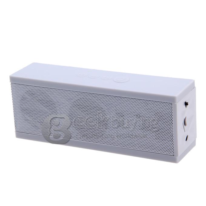 Portable Water Cube Mini Wireless Bluetooth Subwoofer Speaker Sound Box for Smart Phones & Tablet - White