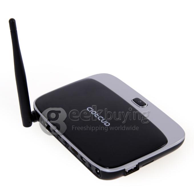 MK888 US Plug Black TV Box RK3188T Quad Core 2G/8G Android 4.2 Bluetooth External Wifi Antenna Ethernet Port