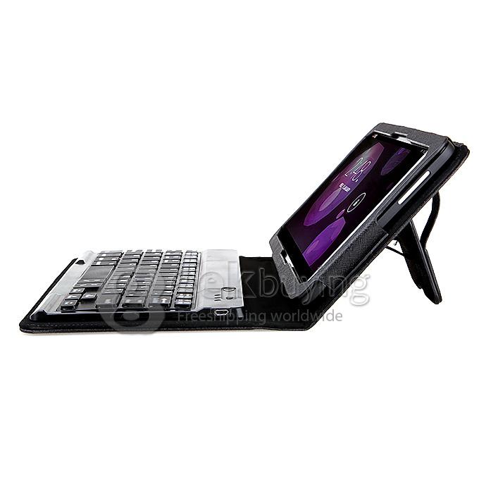 Detachable Magnet Bluetooth 3.0 Keyboard Case Cover for DELL Venue 8/Pro 8 Inch - Black