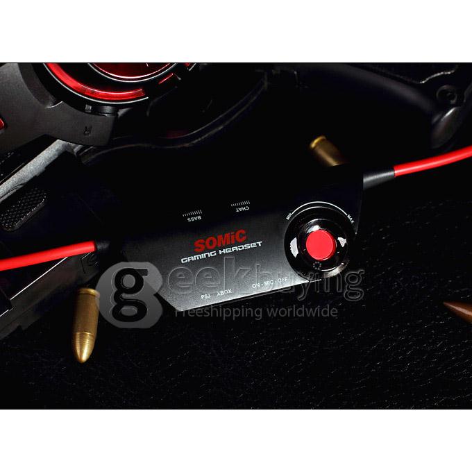 Somic G983 7.1 Channel Gaming Headset Voice Noise Canceling Reducction Wired Headphones with MIC for PC PS3 Xbox 