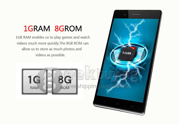 Cenovo N8s MTK6592 Octa Core 1.7GHz 5.0Inch Android 4.2 OS SmartPhone 1GB RAM 8GB ROM IPS HD Screen 13.0MP 3G GPS OTG - White
