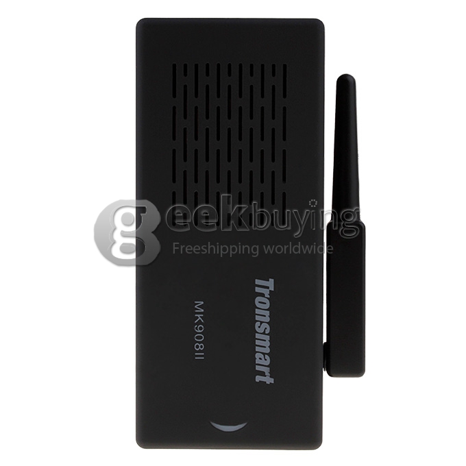 [US Stock]US PLUG Tronsmart MK908II RK3188T Cortex-A9 Quad Core 1.4GHz Google Android 4.2 Mini TV BOX 2G/8G Bluetooth External Wifi Antenna-Black