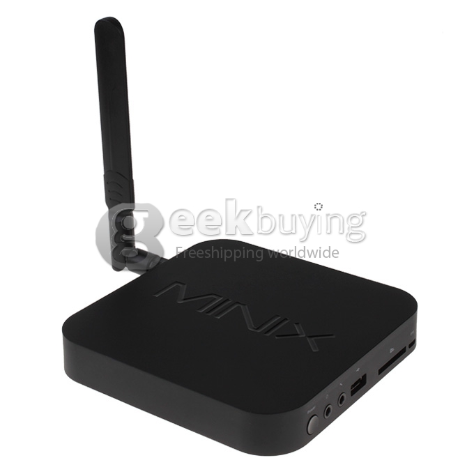 [Spain Stock] MINIX NEO X7 RK3188 Cortex A9 1.6GHz Quad Core Android 4.2.2 Mini TV BOX HDMI HDD Player 2G/16G Bluetooth V4.0 External WiFi Antenna - Black