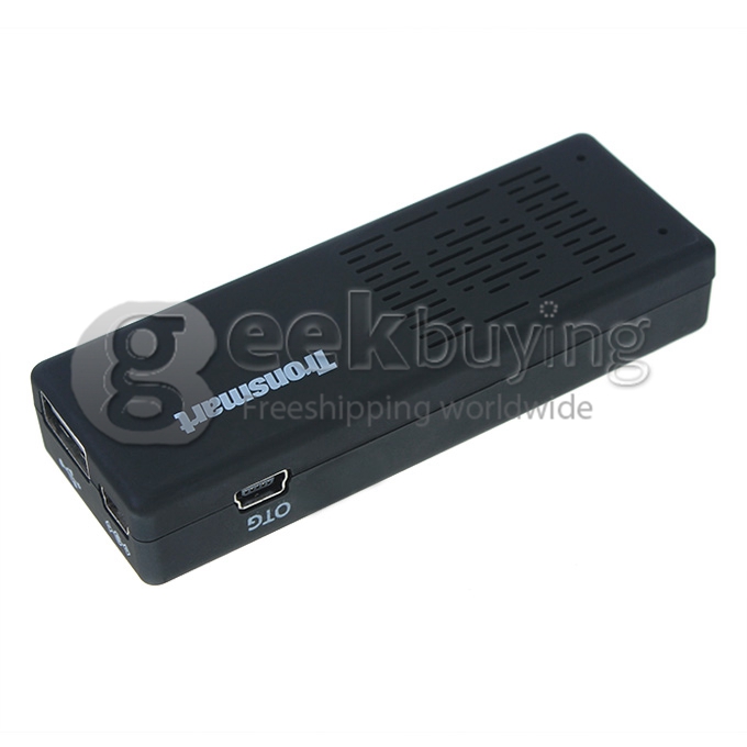 Tronsmart MK808B RK3066 Dual Core Google Android 4.1 TV BOX Mini PC TV Dongle 1G/8G Bluetooth 3.0 Support 3G - Black