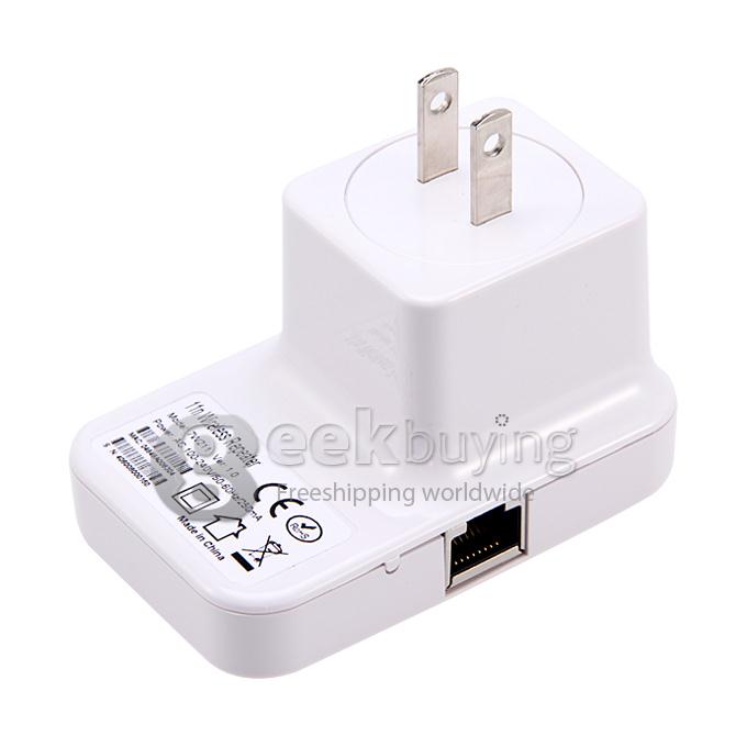 US Plug High Speed 300Mbps Wireless-N Wifi Repeater Extender with WPS Button Less Deadzone More Surfing