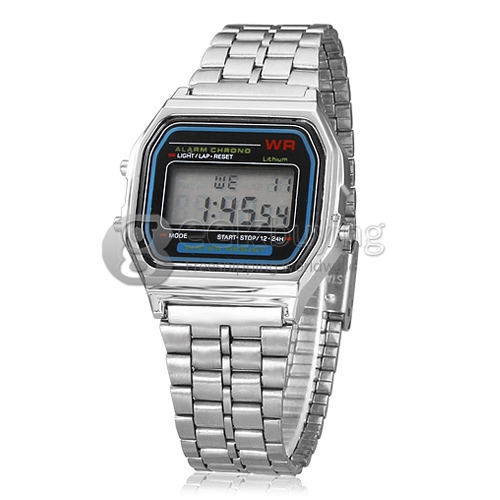 square shape digital watch