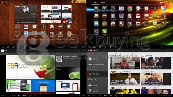 Bundle Tronsmart CX-919 RK3188T Quad Core TV Dongle + Tronsmart TSM01 English Version Air Mouse + Keyboard