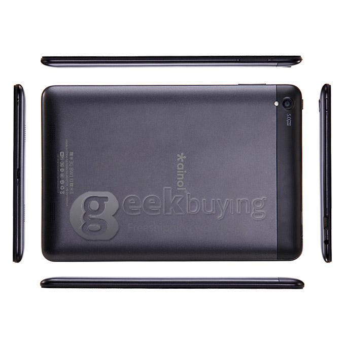 Ainol NUMY3G BW1 II MTK8382 Quad Core 7.85 Inch 4.2.2 OS Tablet Phablet 1GB RAM 16GB ROM PC IPS Capacitive Touch Screen Black