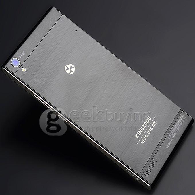 KINGZONE K1 Turbo 5.5inch FHD 1080P LTPS Capacitive Screen MTK6592 Octa core 1.7GHz Smartphone 2GB RAM+16GB ROM 14.0MP+8.0MP Android 4.3 OTG NFC Air Gesture with Hard Cover & Protective Film - Black