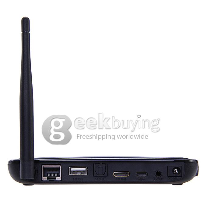 Q7S RK3188 1.6GHz Quad Core Google Android 4.4 TV BOX HDMI HDD Player 2G/8G with 3.0MP Camera BT2.1 RJ45 MIC Wifi Hotpoint OTG