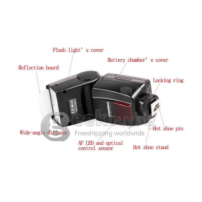 Yongnuo YN468 II TTL Flash Speedlite with LCD Display for Canon 1000D 30D 350D 400D 40D 450D 500D 50D 550D 5D II 60D 7D