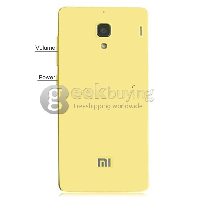 Xiaomi Redmi 1S 4.7Inch Qualcomm Quad core Smartphone MIUI V5 OS IPS HD Screen 1GB RAM 8GB ROM 8.0MP Camera MIUI OTG Gyroscope - Yellow