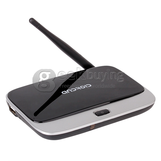 Q7 RK3188T Bluetooth v4.0 Android 4.2 TV BOX HDMI HDD Player XBMC External 2.4GHZ Wifi Antenna Ethernet Port BT v4.0 -Black