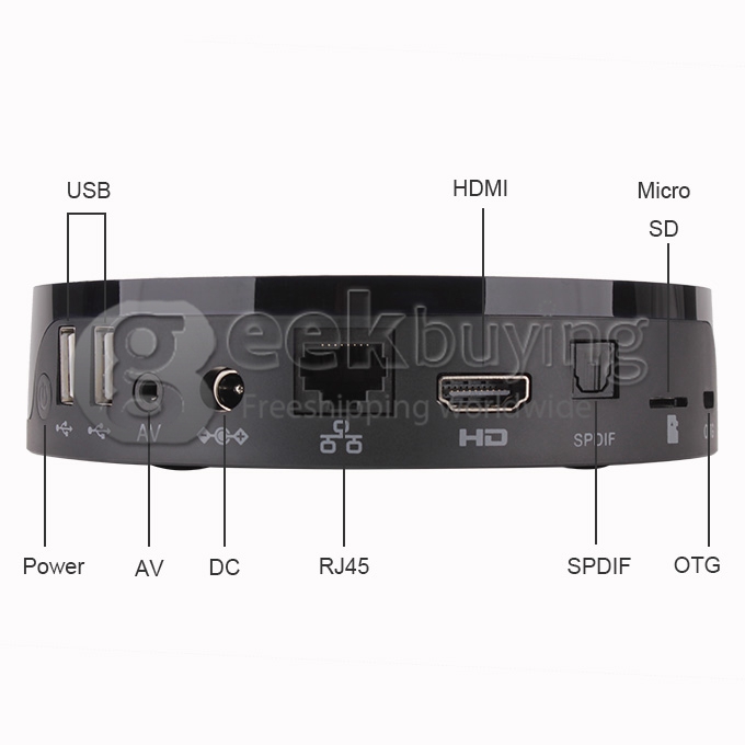 Bundle Tronsmart Vega S89 2G/16G Mini PC Media Player + Super speed 7 Port USB 3.0 & 2.0 USB HUB