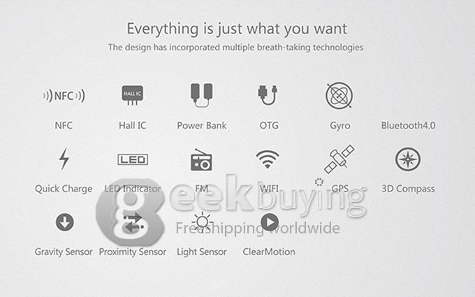 THL 5000 MTK6592T Octa Core 2.0GHz 5 Inch Android 4.4 OS Smartphone 2GB RAM 16GB ROM FHD IPS Phone 13MP CAM 5000mAh NFC/OTG/Gyroscope/Fast Charge White