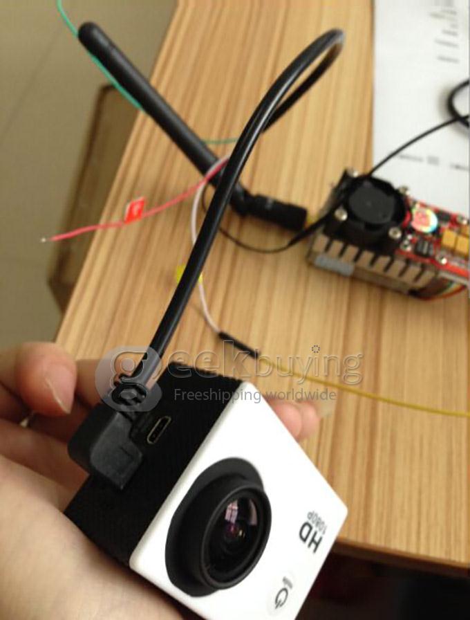 [HK Stock] USB to AV Output Cable FPV For SJ4000 Tronsport SJCAM Xiaoyi Yi Xiaoyi Action Cameras