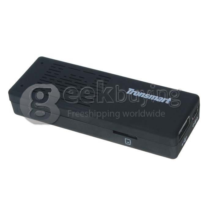 Tronsmart MK808B RK3066 Dual Core Google Android 4.1 TV BOX Mini PC TV Dongle 1G/8G Bluetooth 3.0 Support 3G - Black