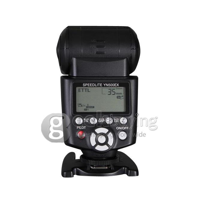 Yongnuo YN500 EX/C High-speed Sync TTL Flash Unit Speedlite/Speedlight for Canon 5D III II 7D 60D 40D 650D