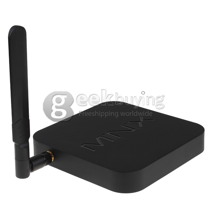 [Spain Stock] MINIX NEO X7 RK3188 Cortex A9 1.6GHz Quad Core Android 4.2.2 Mini TV BOX HDMI HDD Player 2G/16G Bluetooth V4.0 External WiFi Antenna - Black