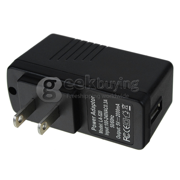 US Universal USB Charger AC Power Adapter for Tablet PC Cellphone TV Box Mini PC 5V 2A