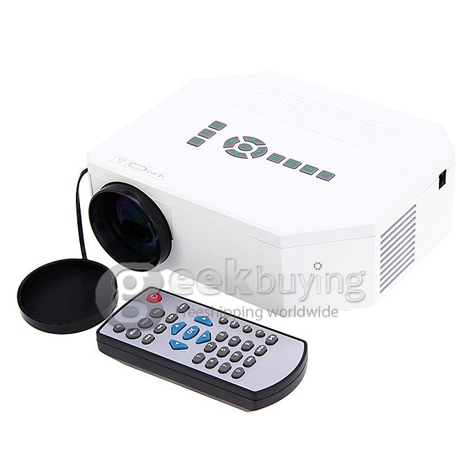 UC30 1080P Portable Led Projector HDMI Home Theater Projector Support HDMI VGA AV USB Digital projector for PC US Plug