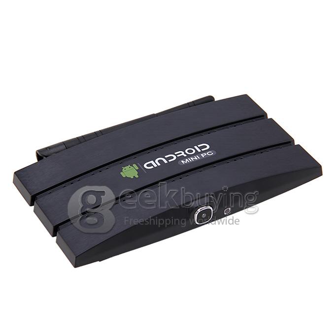 MK919S RK3188-T Quad Core 1.4GHZ Android 4.4.2 Mini TV BOX HDMI HDD Player 2G/8G Built-in 2.0MP Camera & Mic Bluetooth DLAN Miracast - Black