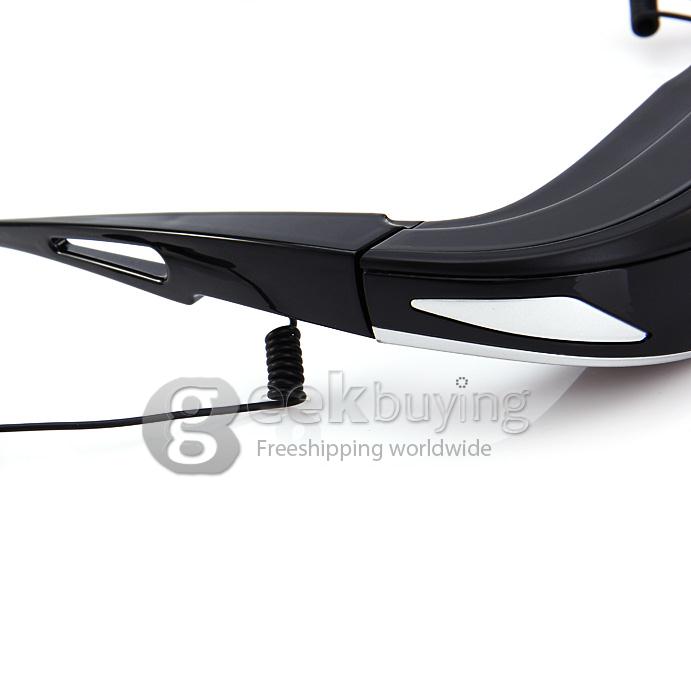 EU Plug Vision 900 3D Glasses Personal 3D/2D Viewer with Multi-format Player 4G Memory Support 720P MP3 E-book TF Card