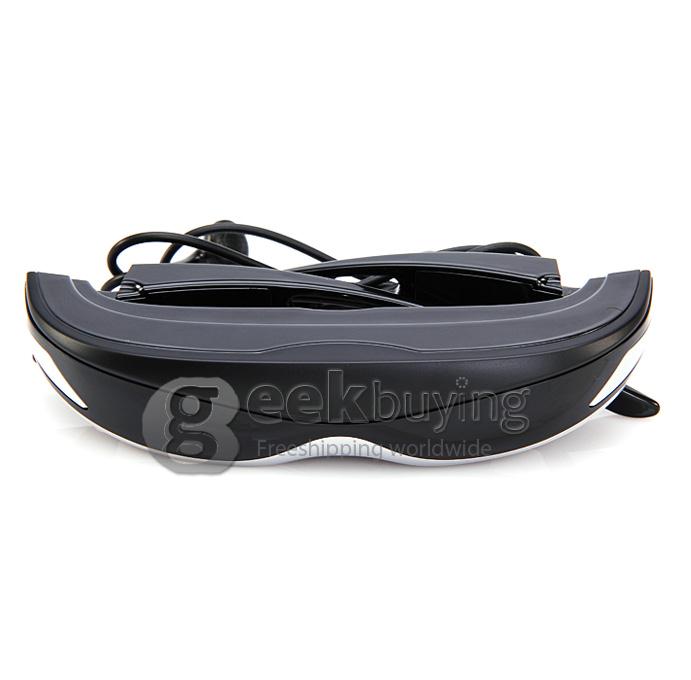 EU Plug Vision 900 3D Glasses Personal 3D/2D Viewer with Multi-format Player 4G Memory Support 720P MP3 E-book TF Card