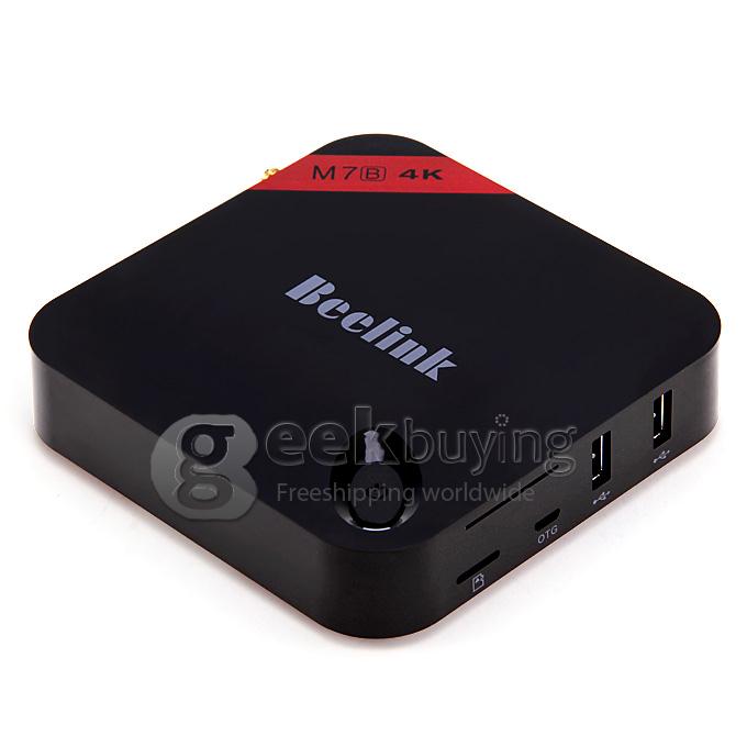 Beelink M7B Amlogic S802 Quad Core 2.0GHz Android 4.4.2 Mini TV BOX HDMI HDD Player 1G/8G Built in XBMC Bluetooth Miracast DLNA OTG