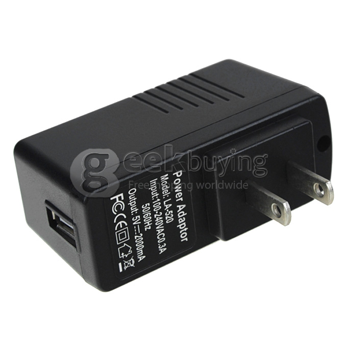 US Universal USB Charger AC Power Adapter for Tablet PC Cellphone TV Box Mini PC 5V 2A