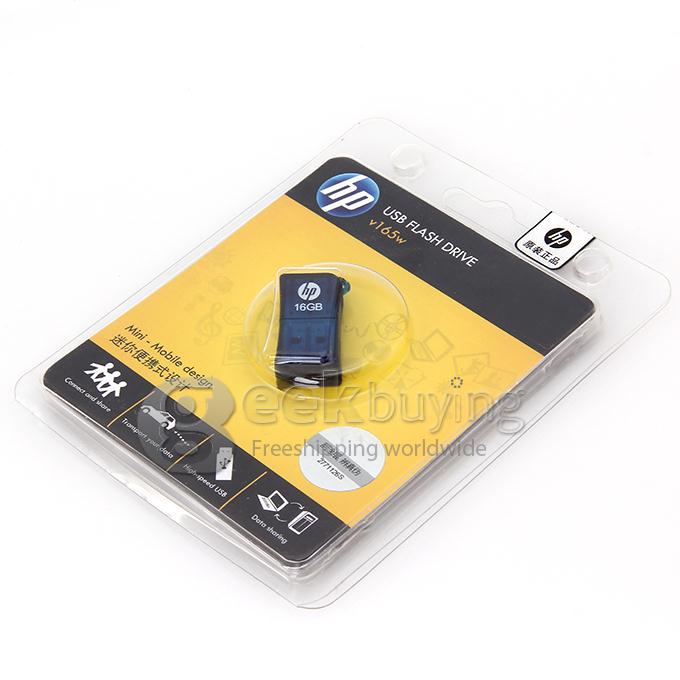 HP V165W Minimoblie Design 16GB USB 2.0 Flash Drive Memory Stick