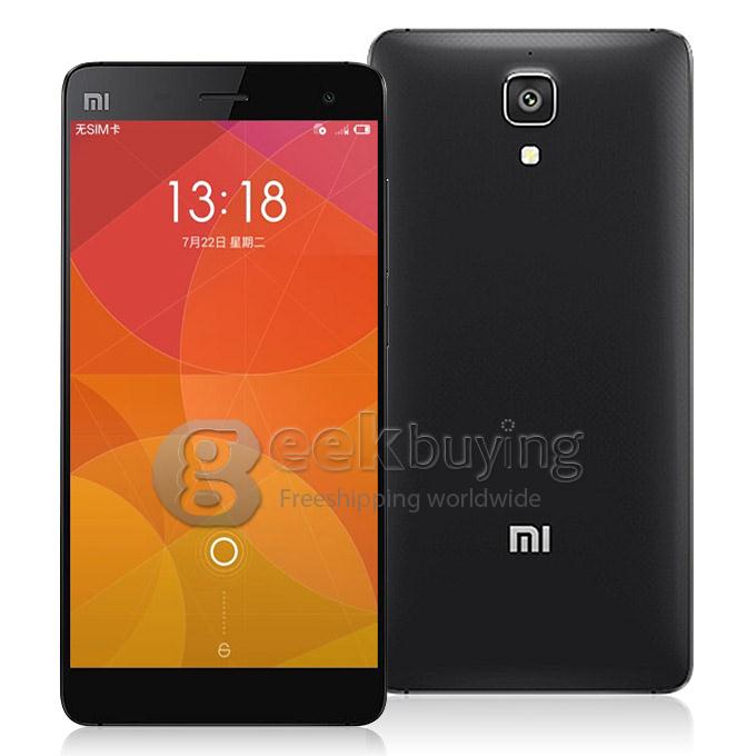 Xiaomi Mi4 Snapdragon801 Krait 400 Quad Core 2.5GHz 5.0Inch MIUI V5(based on Android 4.4.3) Smartphone 3GB RAM 16GB ROM 13.0MP Camera  FHD IPS Screen