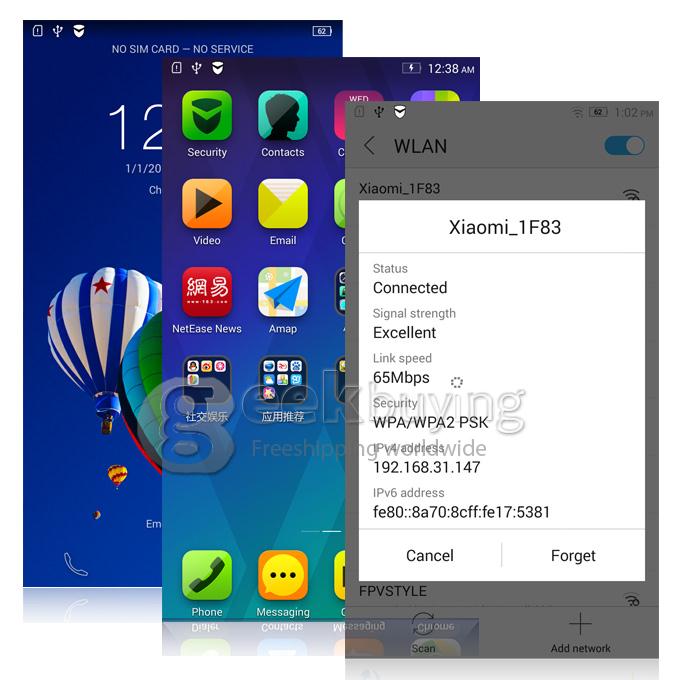 [HK Stock]Lenovo A8 A806 Golden Warrior MTK6592 Octa Core 1.7GHz 5.0 Inch Android 4.4 Smartphone 2G RAM 16GB ROM 4G FDD LTE HD 13.0MP - Black