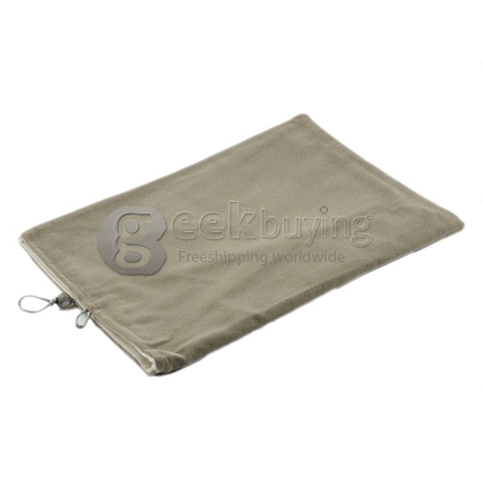 Brown Velvet Sleeve Pouch Case for 10.2 Inch MID IPAD Table PC Accessory(CN100760)