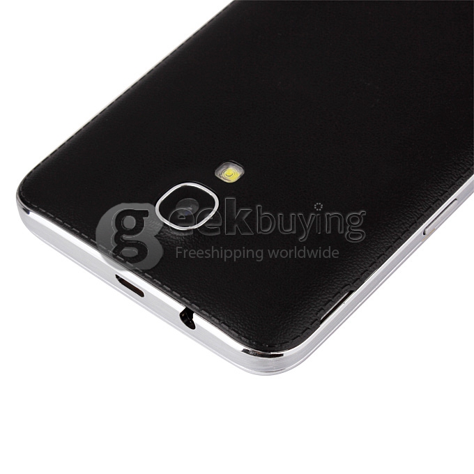 Landvo L800S MTK6582 Quad Core 1.2GHz 5.0 Inch Android 4.4 OS Smartphone 1GB RAM 4GB ROM 5.0MP 3G/GPS/Air Gesture Black