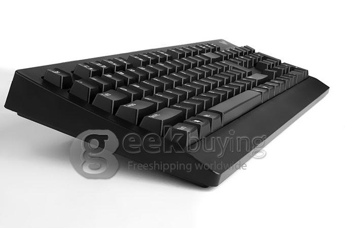 AULA Mechanical Demon King 3-district Professional USB Wired Gaming Keyboard with 104 keys - gray