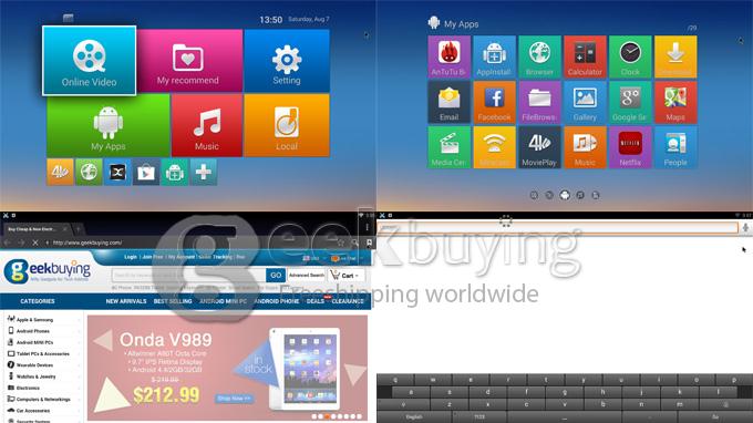 E8 Amlogic S802 Quad Core 2.0GHz Android 4.4 Mini TV BOX HDMI HDD Player 2G/8G 2.4/5G WIFI Support 4K2K Bluetooth 4.0 3G