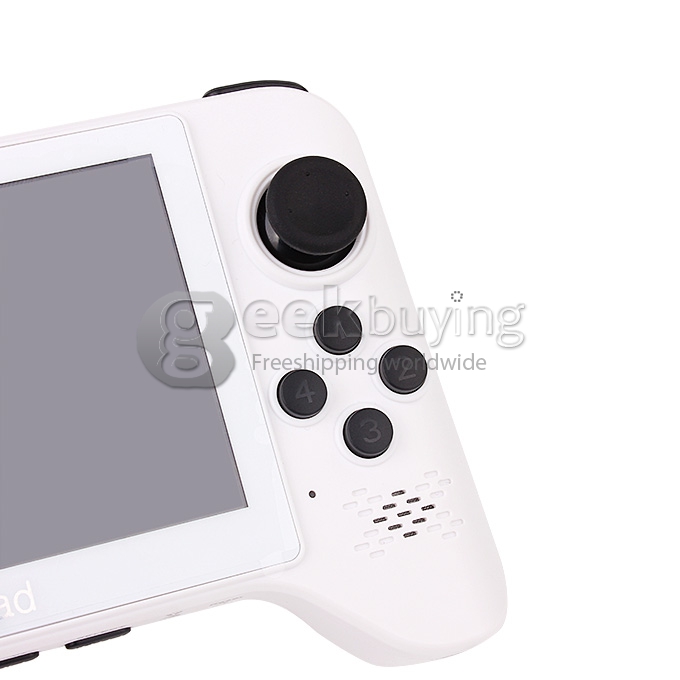 GPD G5A RK3188 Quad Core 5 Inch Android 4.2 OS Tablet PC 1GB RAM 8GB ROM Capacitive Touch Screen GamePad Android Game Tablet/Android Game Console/Handheld Console/Game Console Player White