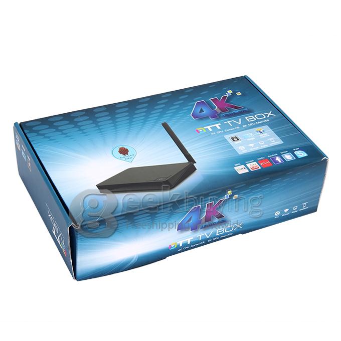 E8 Amlogic S802 Quad Core 2.0GHz Android 4.4 Mini TV BOX HDMI HDD Player 2G/8G 2.4/5G WIFI Support 4K2K Bluetooth 4.0 3G