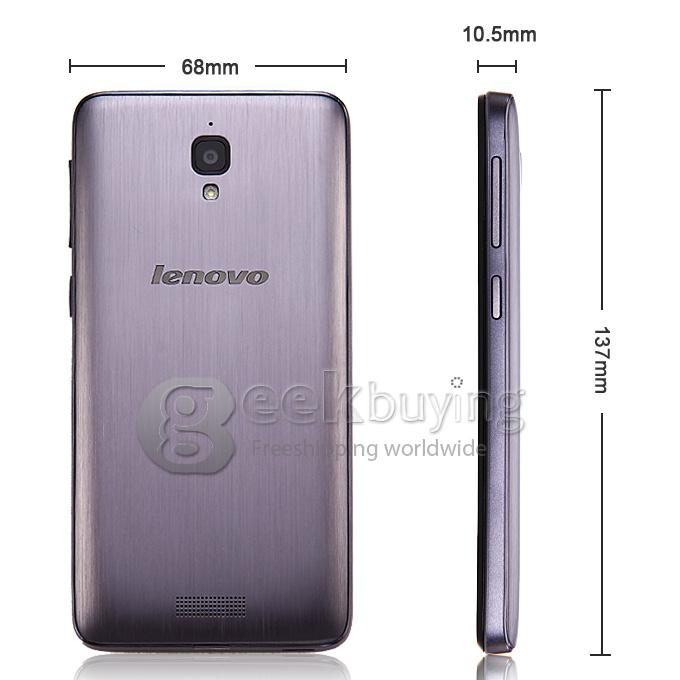 Lenovo S660 MTK6582 Quad Core 1.3GHz 4.7 inch Android 4.2 SmartPhone 1GB RAM 8GB ROM With IPS Screen 3G WCDMA - Gray