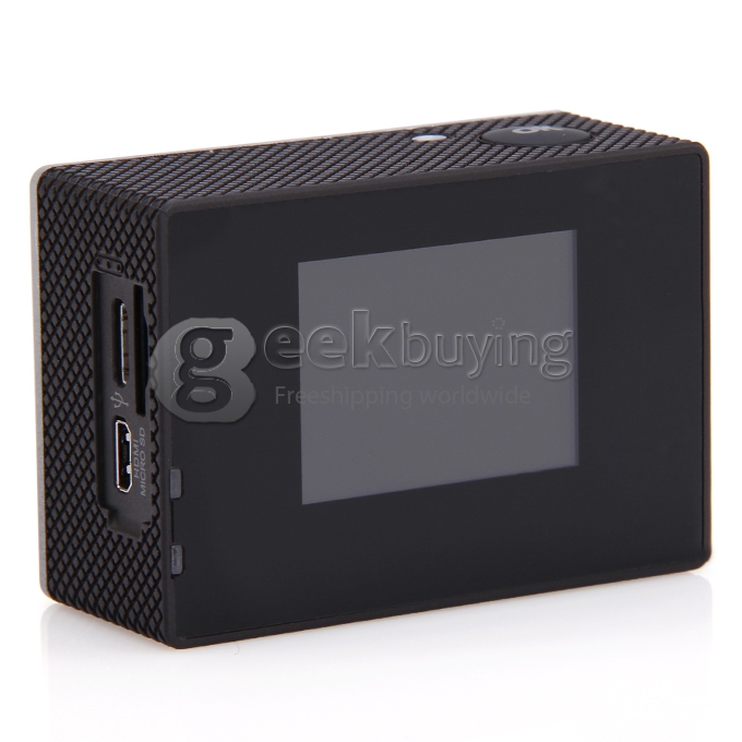 New WiFi Action Camera 12MP 1080P H.264 1.5 Inch 170 Wide Angle Lens Waterproof Diving HD Camcorder SJ4000 Style - Sliver