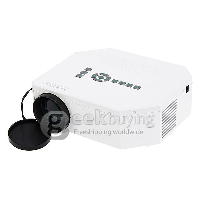 UC30 1080P Portable Led Projector HDMI Home Theater Projector Support HDMI VGA AV USB Digital projector for PC US Plug
