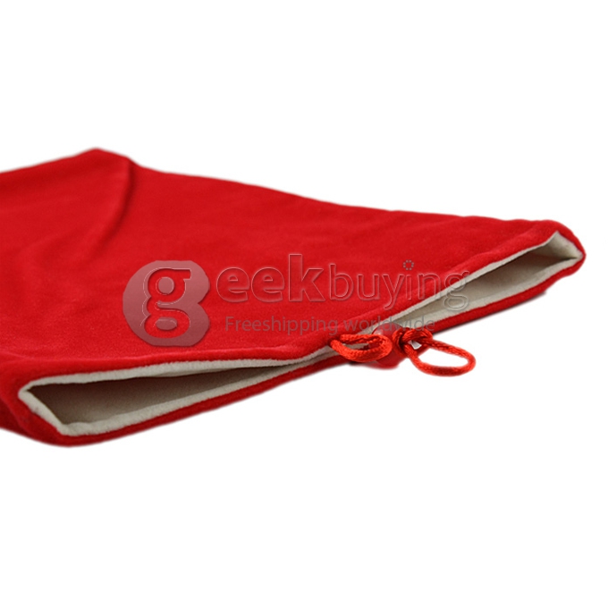 Red Velvet Sleeve Pouch Case for 9.7 Inch MID IPAD Table PC Accessory(CN100757)