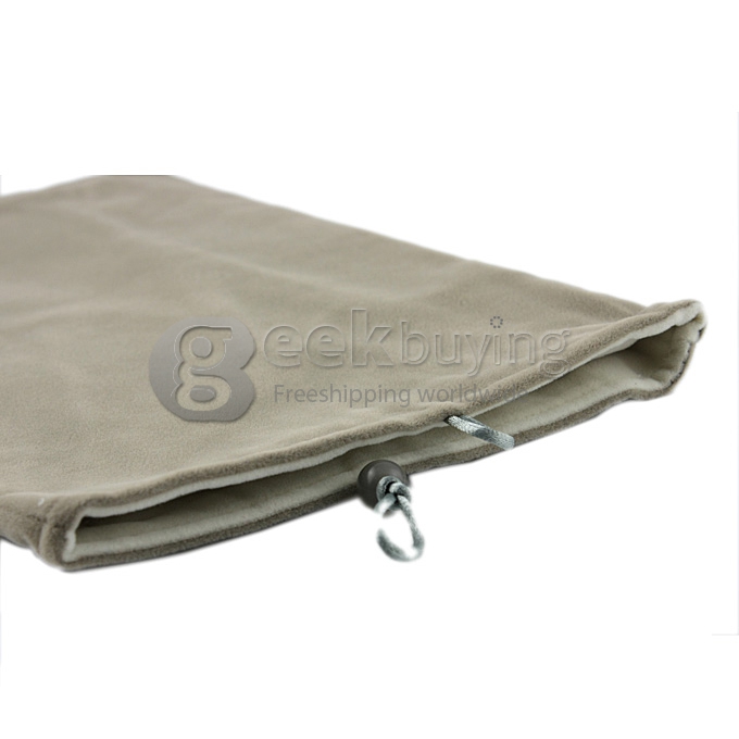 Brown Velvet Sleeve Pouch Case for 10.2 Inch MID IPAD Table PC Accessory(CN100760)