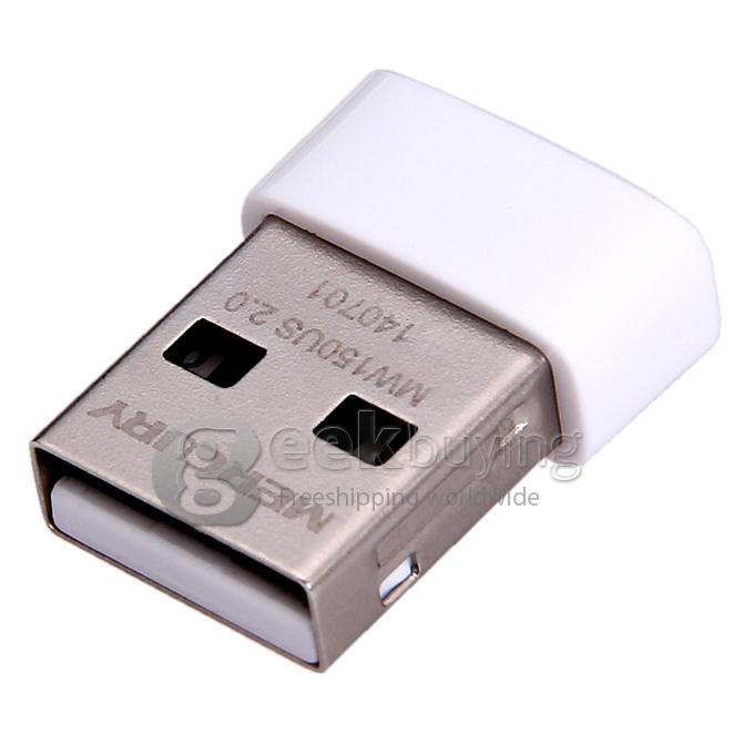 MERCURY MW150US Nano USB 2.0 2.4GHz 802.11b/g/n 150Mbps Wireless Network Adapter