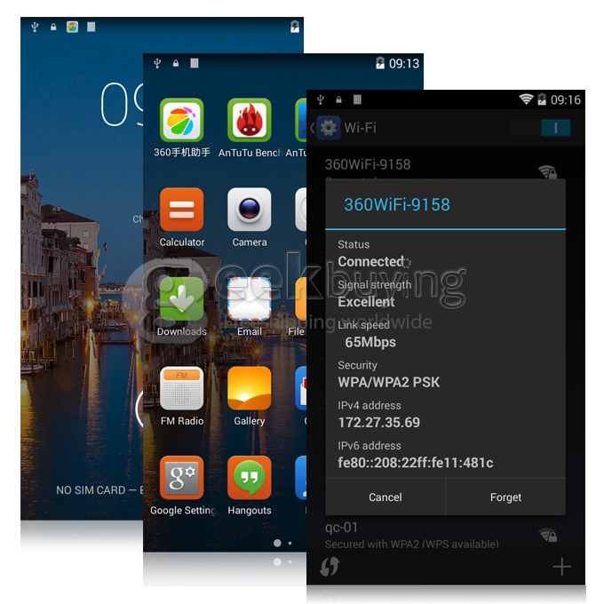 ZOPO C5 MTK6582 Quad Core 1.3GHz 5.5 Inch Android 4.4 OS Smartphone 1GB RAM 8GB ROM 4G FDD-LTE 8.0MP IPS QHD Screen OTG/GPS White