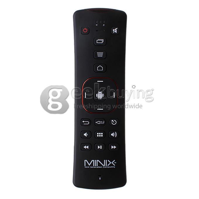 [HK Stock] MINIX NEO A2 2.4G Wireless Air Fly Keyboard Mouse with Speaker and Microphone Support Gyroscope Game