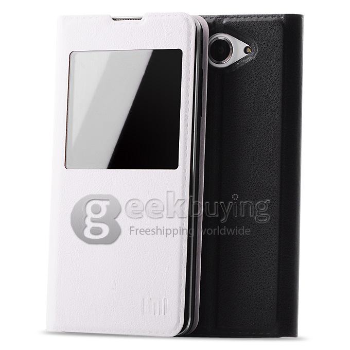 Original Protective PU Leather Hard Flip Cover Shell for UMI C1 - White